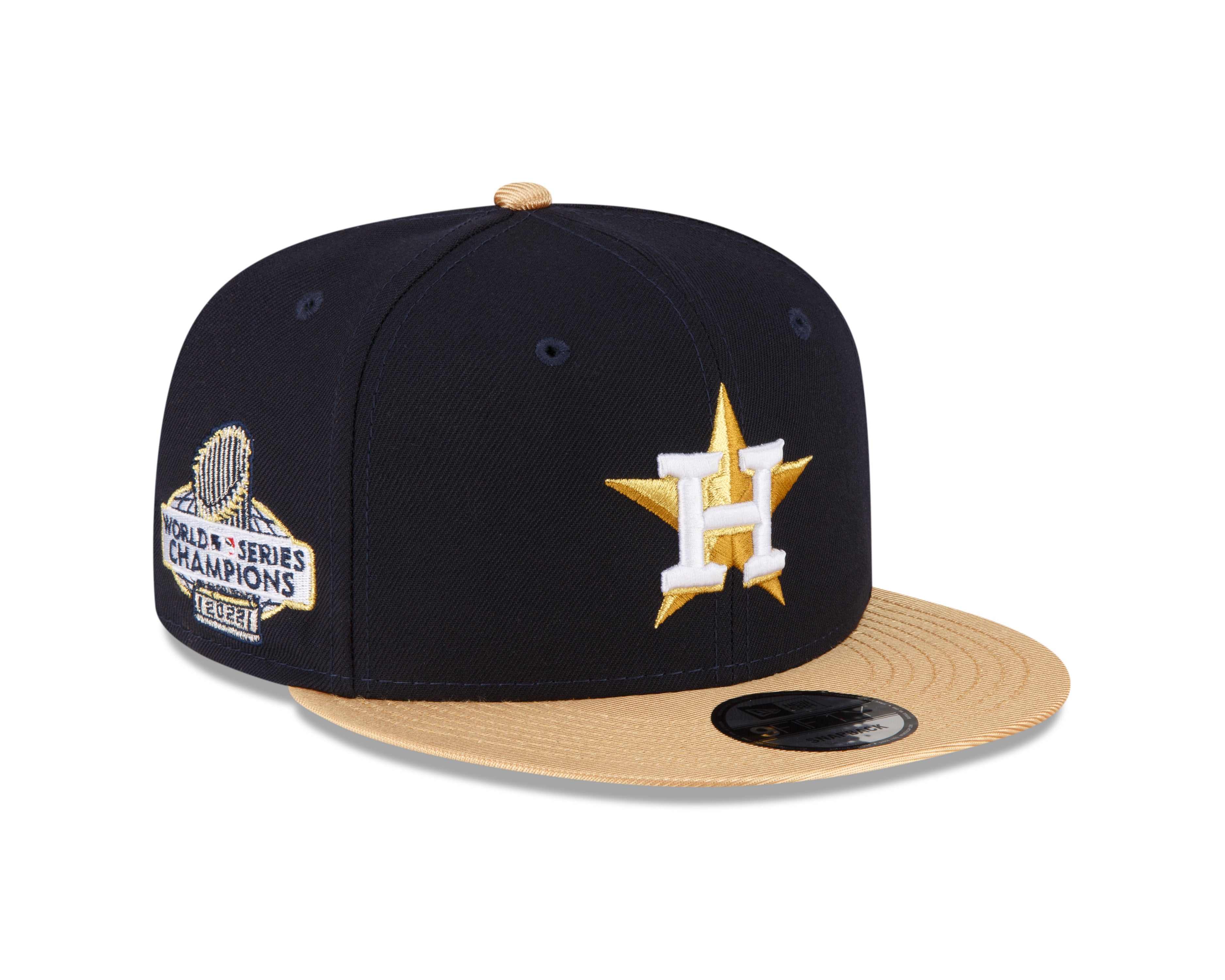 Houston Astros Gold 9Fifty Snapback - Navy/Gold - Headz Up 