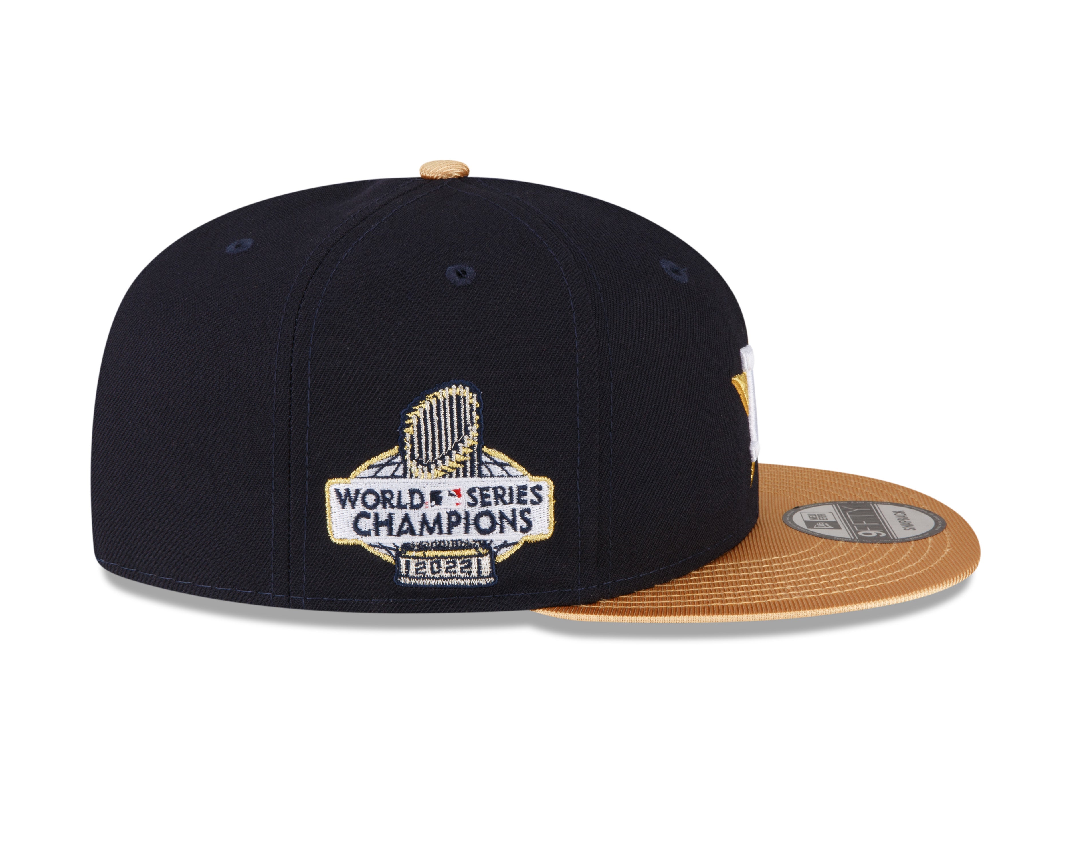 Houston Astros Gold 9Fifty Snapback - Navy/Gold - Headz Up 