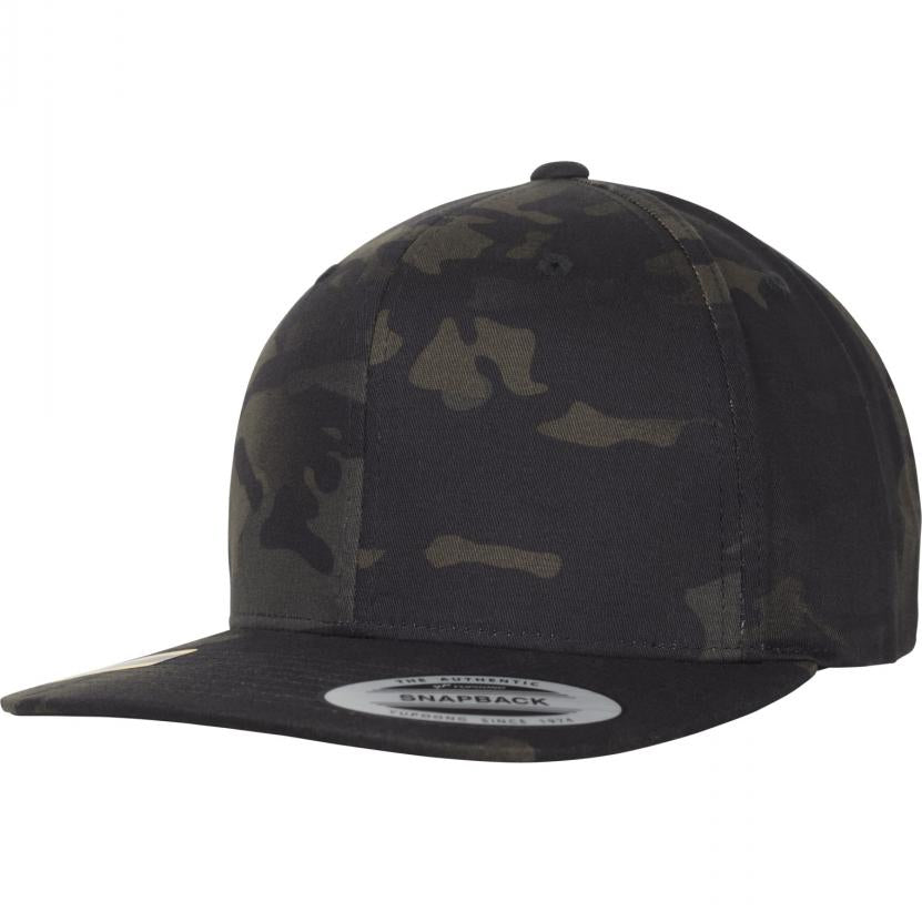 Classic Snapback Black Multicam® - Headz Up 
