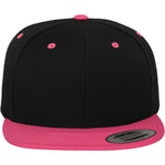 Classic Snapback 2-Tone - Black/Neon Pink - Headz Up 