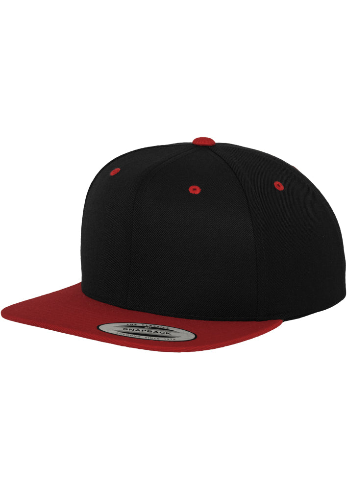 Classic Snapback 2-Tone - Black/Red - Headz Up 