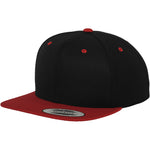 Classic Snapback 2-Tone - Black/Red - Headz Up 
