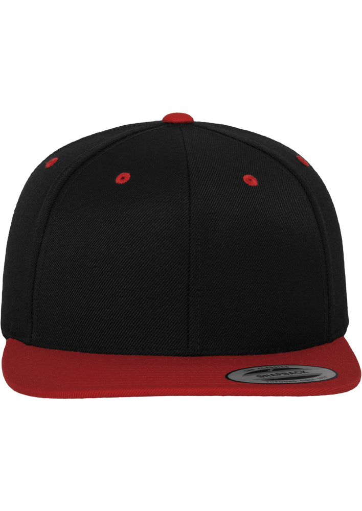Classic Snapback 2-Tone - Black/Red - Headz Up 