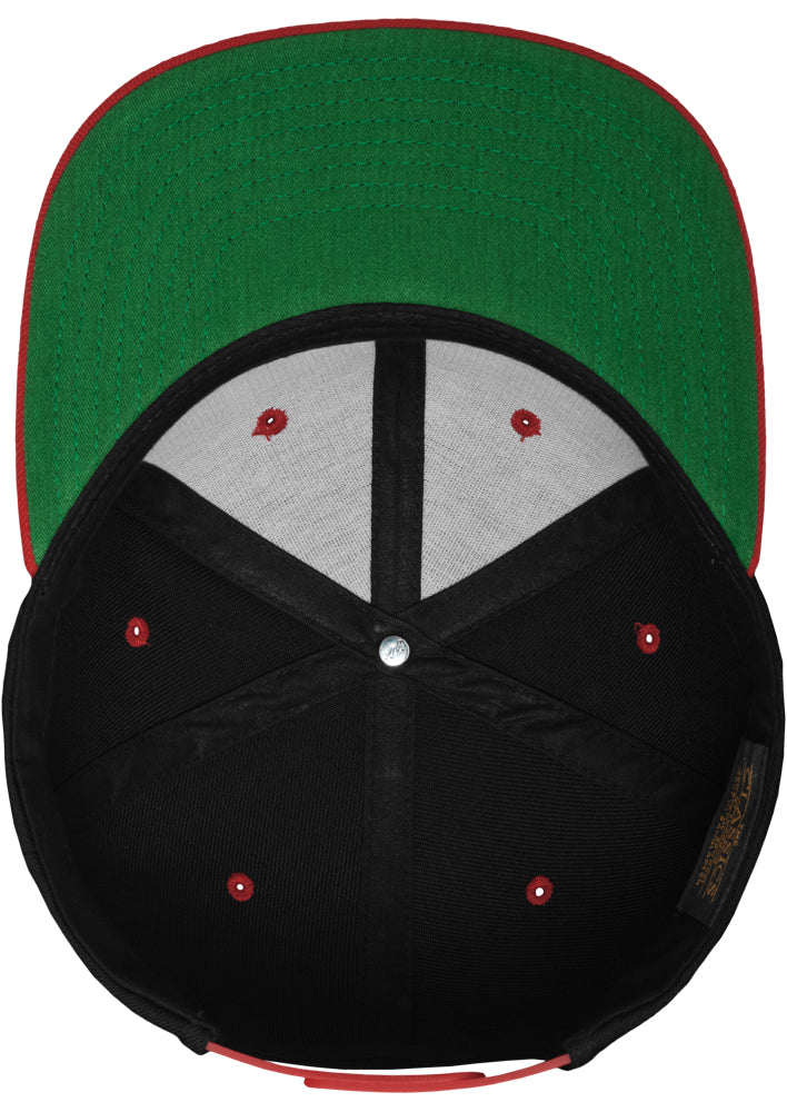 Classic Snapback 2-Tone - Black/Red - Headz Up 