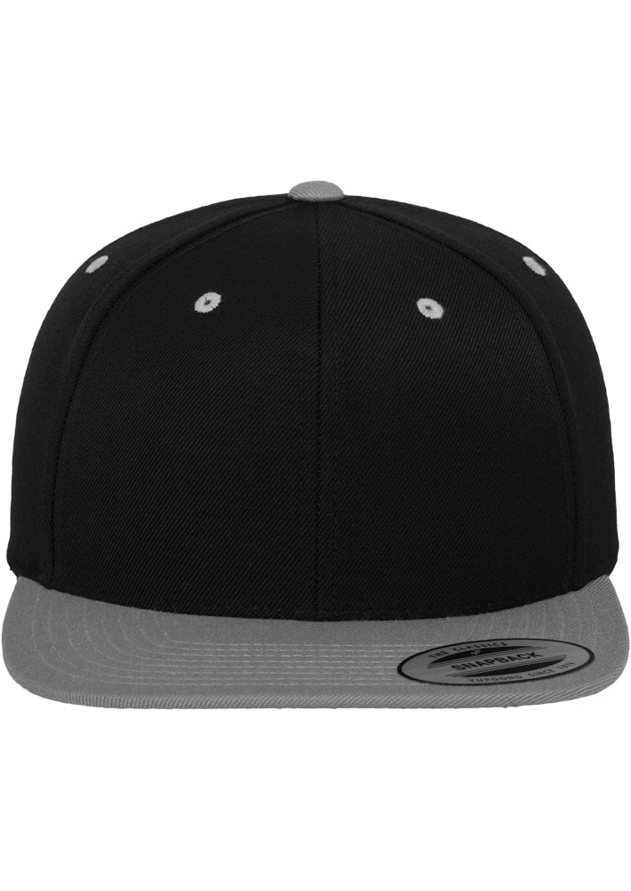 Classic Snapback 2-Tone - Black/Silver - Headz Up 