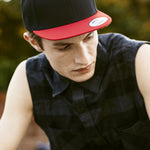 Classic Snapback 2-Tone - Black/Red - Headz Up 