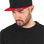 Classic Snapback 2-Tone - Black/Red - Headz Up 