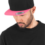 Classic Snapback 2-Tone - Black/Neon Pink - Headz Up 