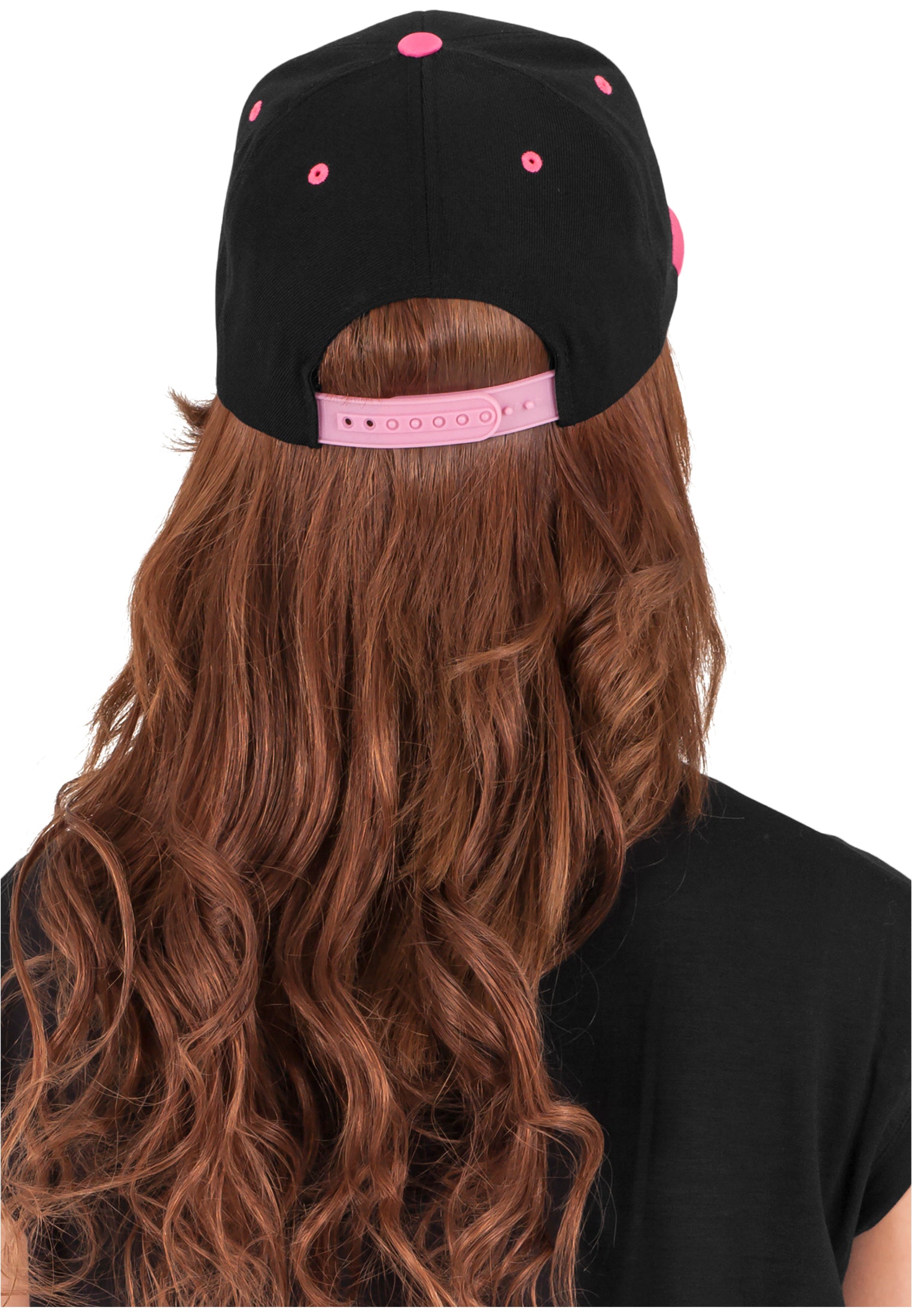 Classic Snapback 2-Tone - Black/Neon Pink - Headz Up 