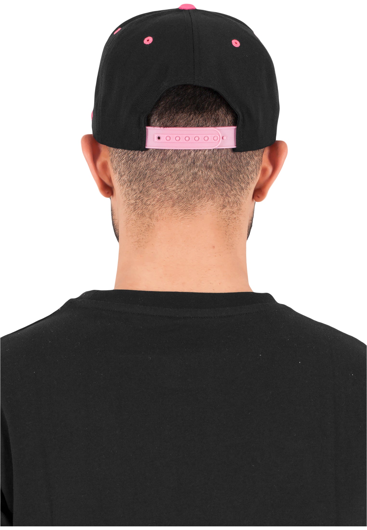 Classic Snapback 2-Tone - Black/Neon Pink - Headz Up 