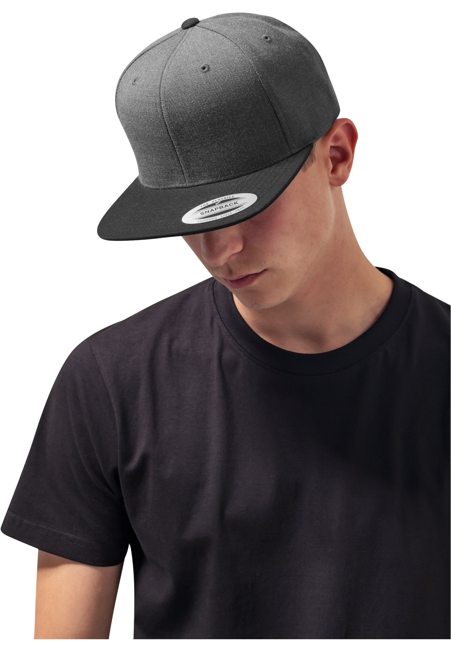 Classic Snapback 2-Tone - Charcoal/Black - Headz Up 