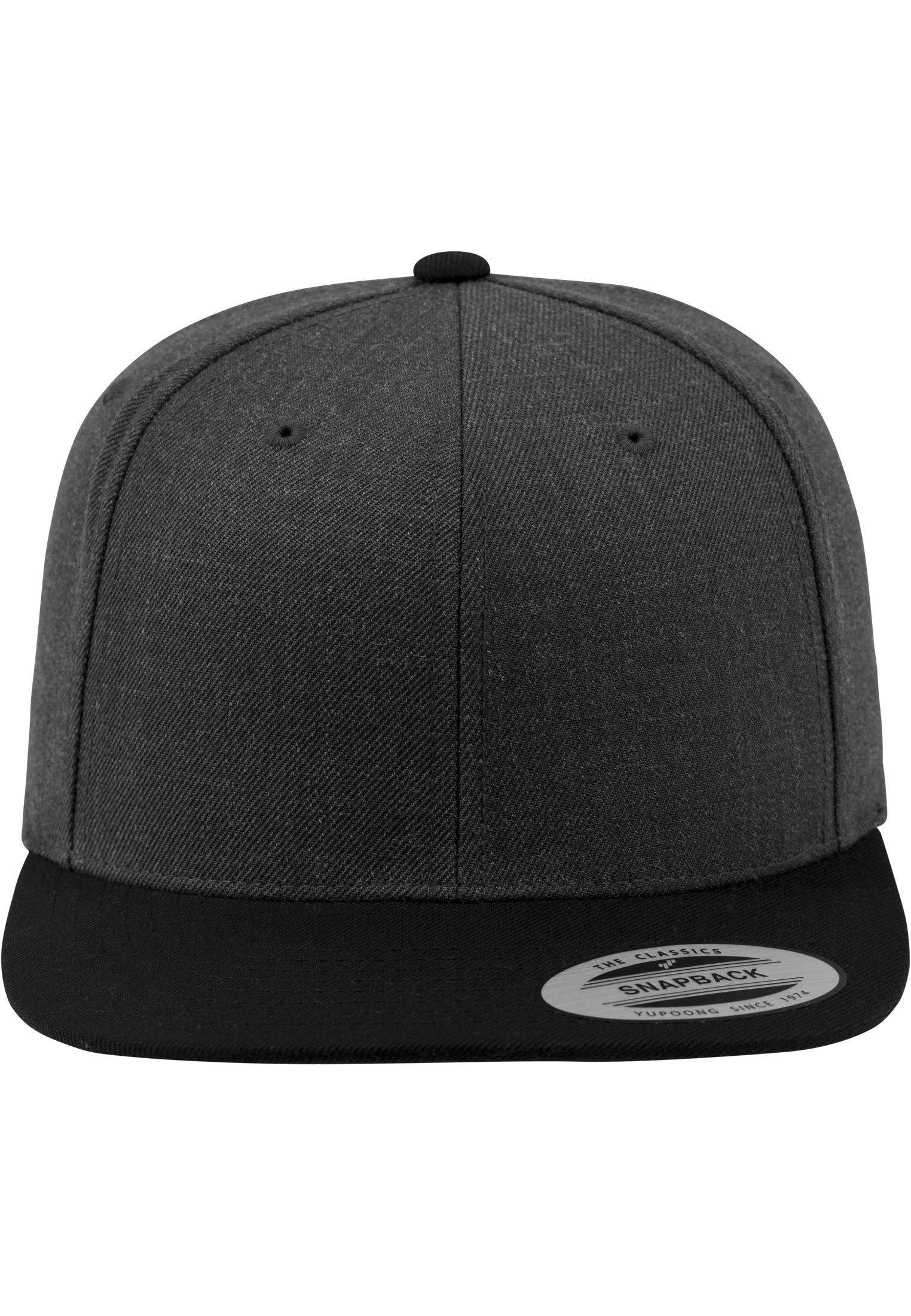 Classic Snapback 2-Tone - Charcoal/Black - Headz Up 