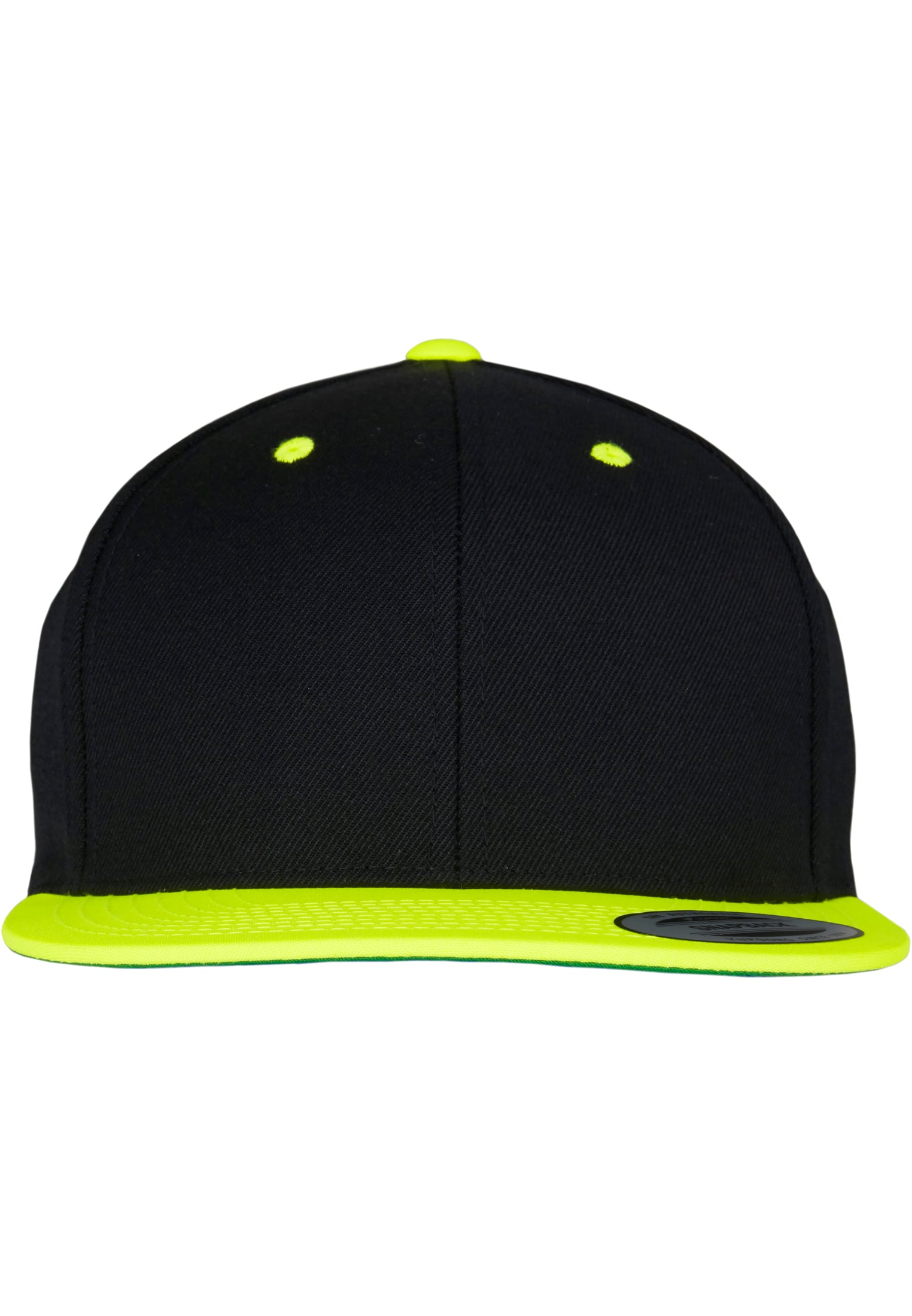 Classic Snapback 2-Tone - Black/Neon Yellow - Headz Up 