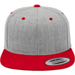 Classic Snapback 2-Tone - Heather Grey/Red - Headz Up 