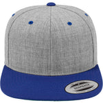 Classic Snapback 2-Tone - Heather Grey/Royal - Headz Up 