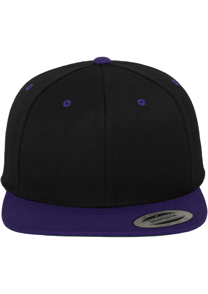 Classic Snapback 2-Tone - Black/Purple - Headz Up 
