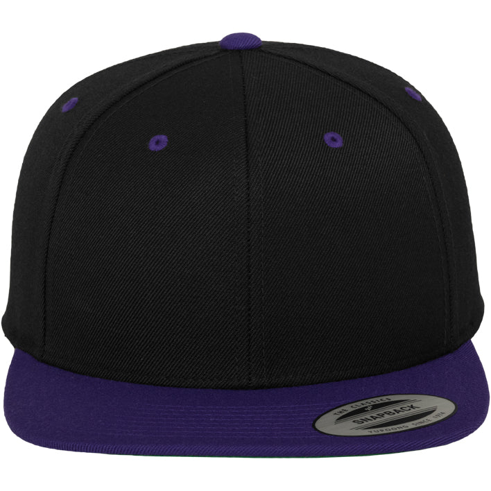 Classic Snapback 2-Tone - Black/Purple - Headz Up 