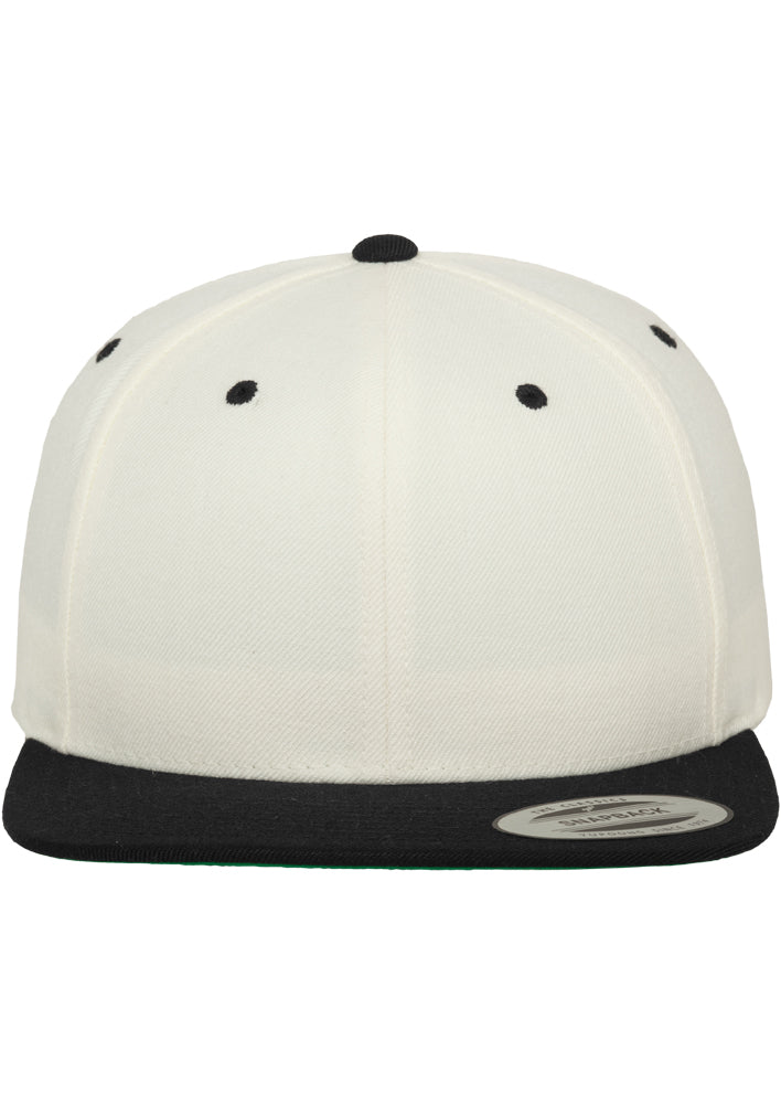 Classic Snapback 2-Tone - Natural/Black - Headz Up 