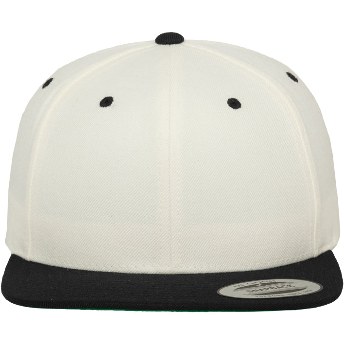 Classic Snapback 2-Tone - Natural/Black - Headz Up 