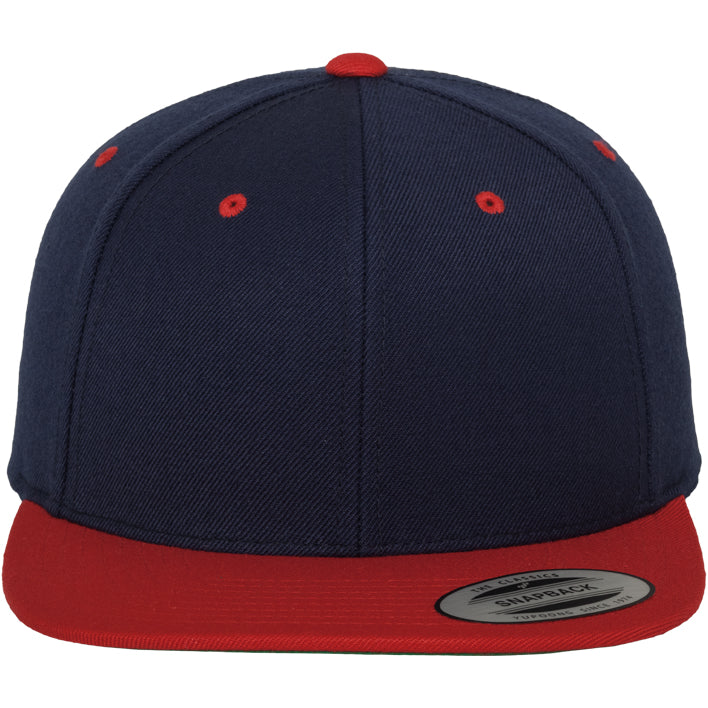 Classic Snapback 2-Tone - Navy/Red - Headz Up 