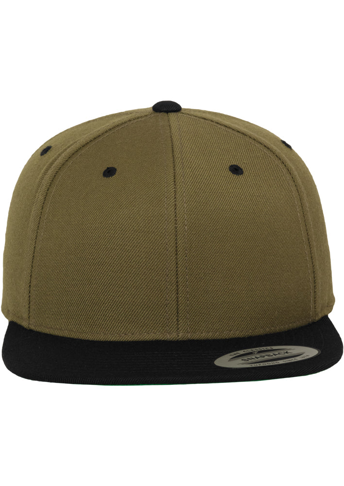 Classic Snapback 2-Tone - Olive/Black - Headz Up 