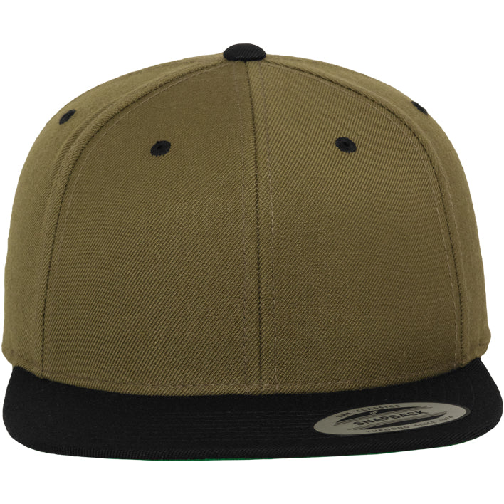 Classic Snapback 2-Tone - Olive/Black - Headz Up 
