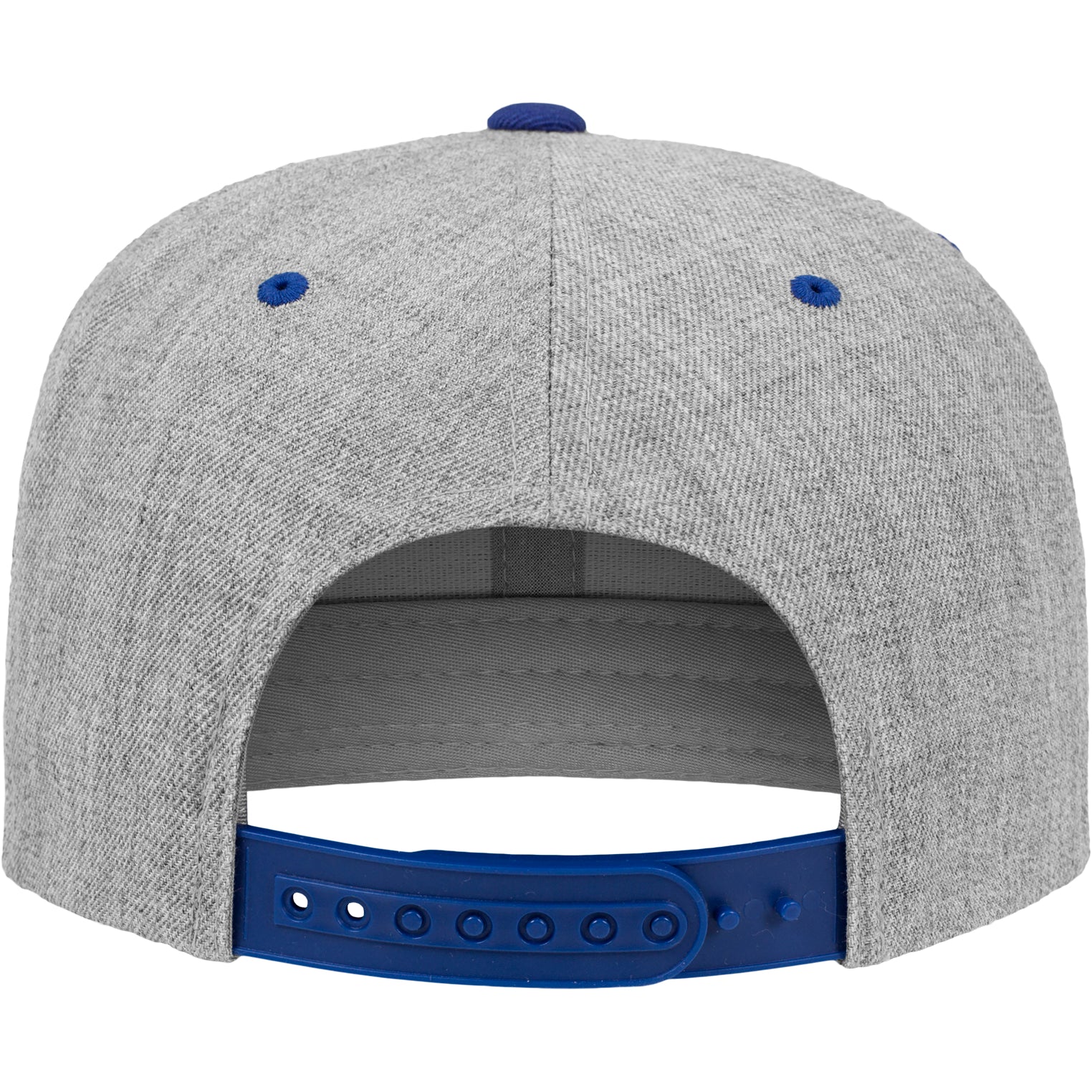 Classic Snapback 2-Tone - Heather Grey/Royal - Headz Up 