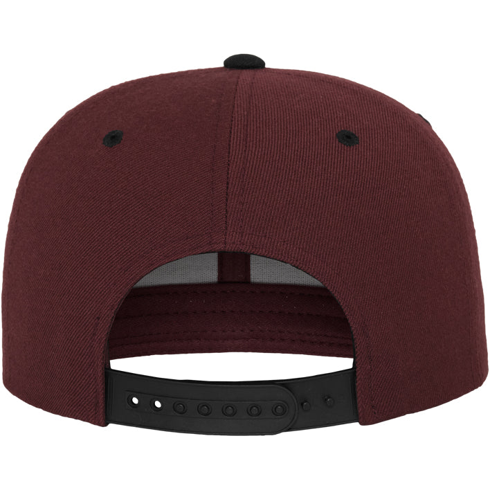 Classic Snapback 2-Tone - Maroon/Black - Headz Up 