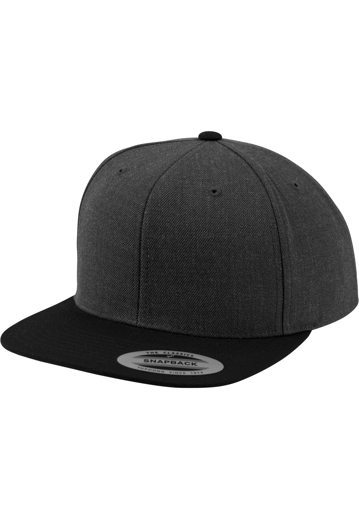 Classic Snapback 2-Tone - Charcoal/Black - Headz Up 