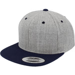 Classic Snapback 2-Tone - Heather Grey/Navy - Headz Up 