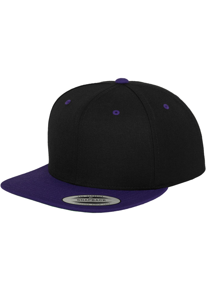 Classic Snapback 2-Tone - Black/Purple - Headz Up 