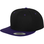 Classic Snapback 2-Tone - Black/Purple - Headz Up 