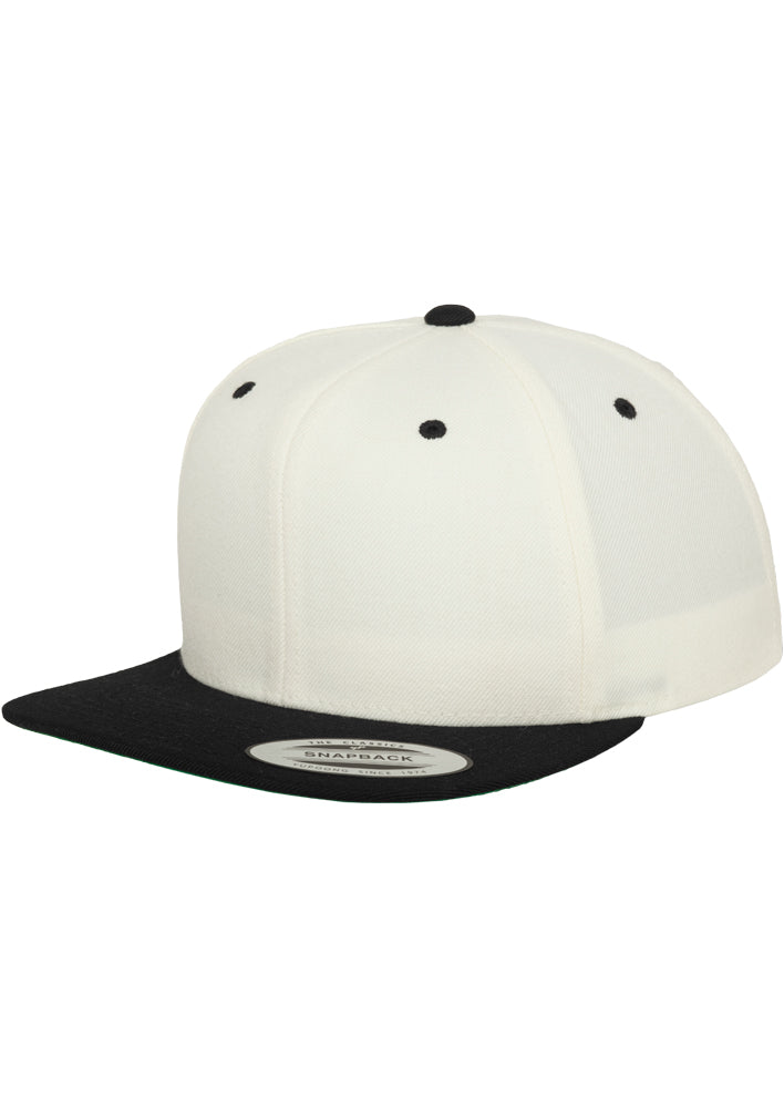 Classic Snapback 2-Tone - Natural/Black - Headz Up 
