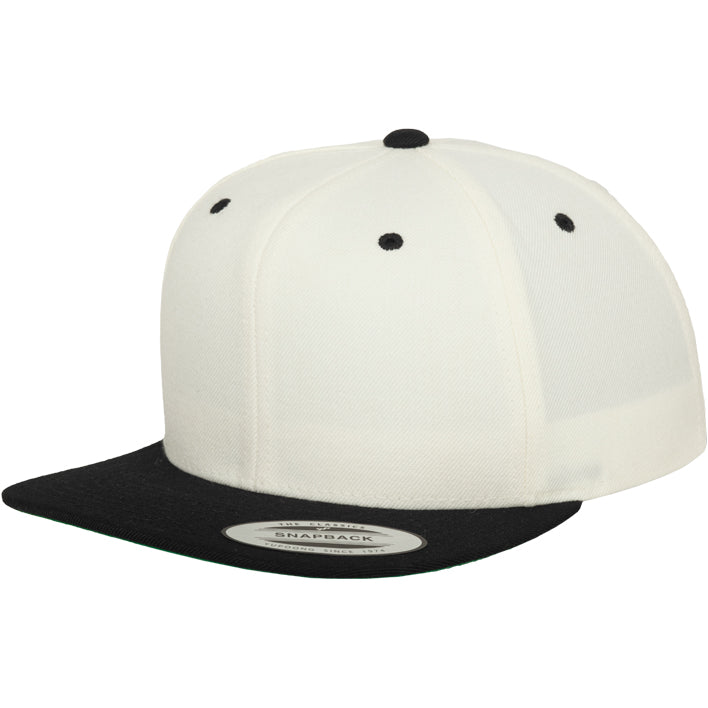 Classic Snapback 2-Tone - Natural/Black - Headz Up 