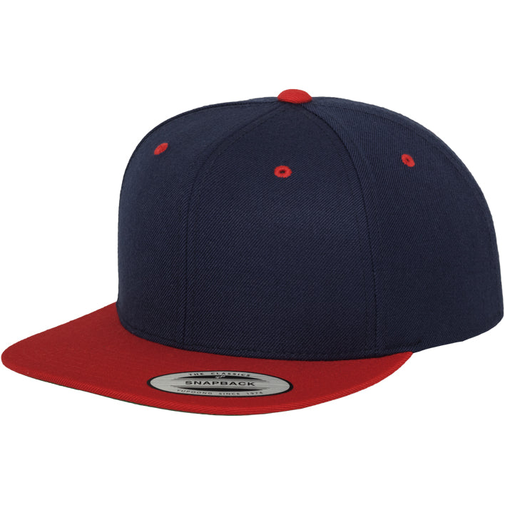 Classic Snapback 2-Tone - Navy/Red - Headz Up 