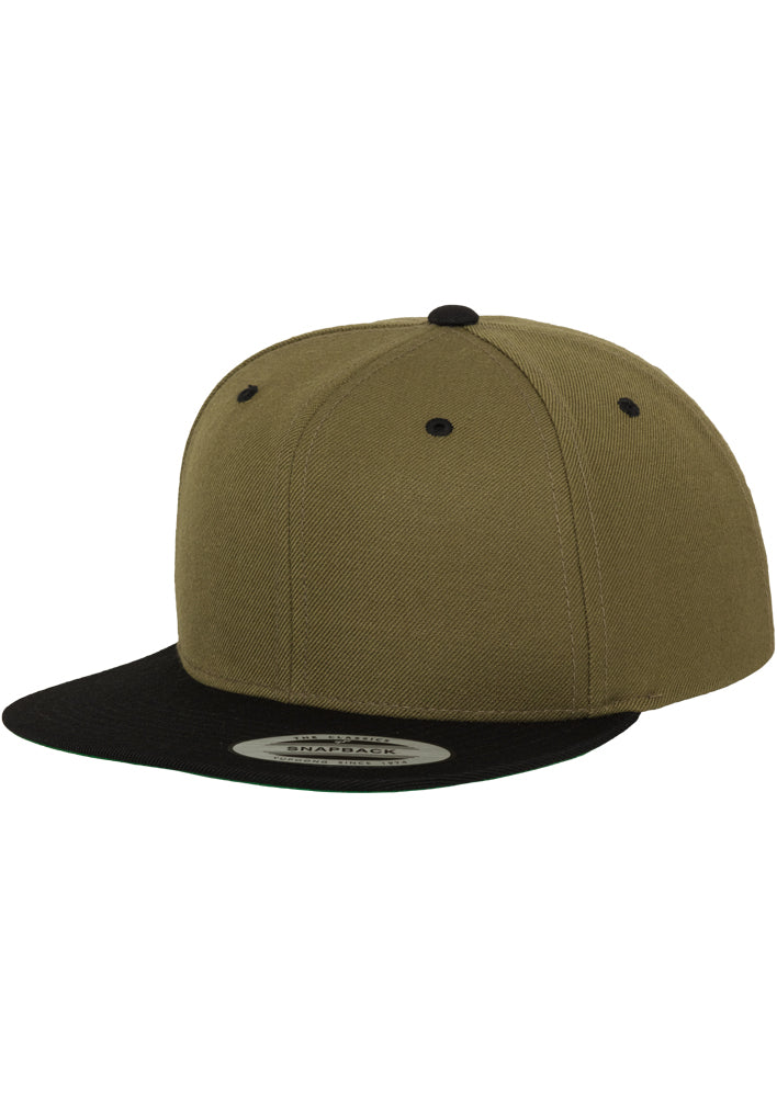 Classic Snapback 2-Tone - Olive/Black - Headz Up 