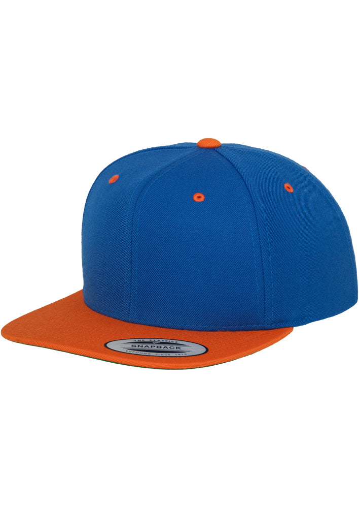 Classic Snapback 2-Tone - Royal/Orange - Headz Up 