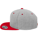 Classic Snapback 2-Tone - Heather Grey/Red - Headz Up 