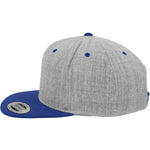 Classic Snapback 2-Tone - Heather Grey/Royal - Headz Up 