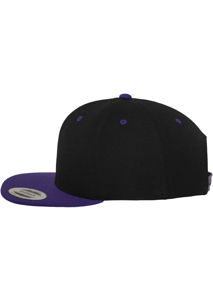 Classic Snapback 2-Tone - Black/Purple - Headz Up 