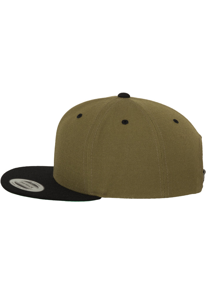 Classic Snapback 2-Tone - Olive/Black - Headz Up 