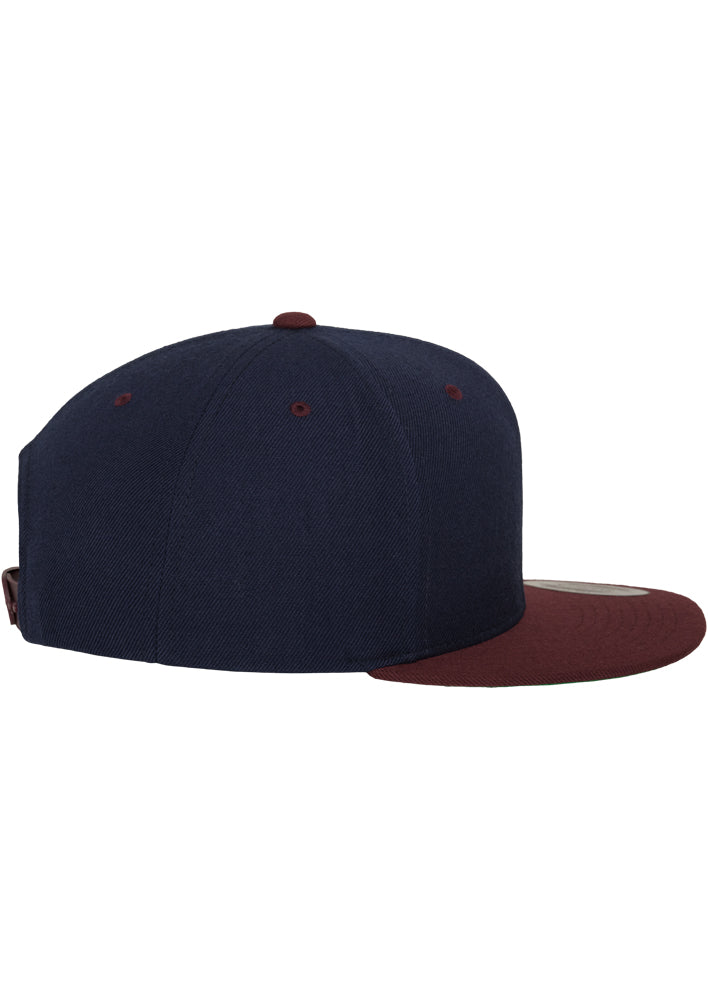 Classic Snapback 2-Tone - Navy/Maroon - Headz Up 