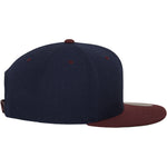 Classic Snapback 2-Tone - Navy/Maroon - Headz Up 