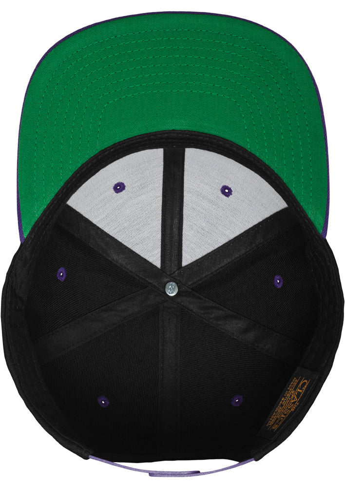 Classic Snapback 2-Tone - Black/Purple - Headz Up 
