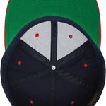 Classic Snapback 2-Tone - Navy/Red - Headz Up 