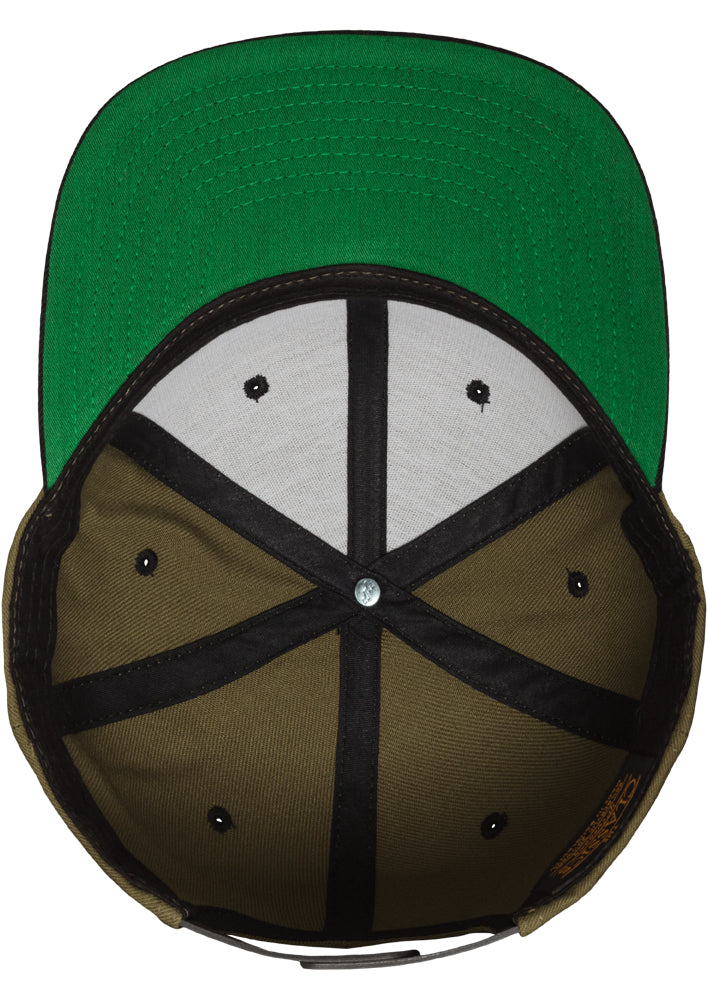 Classic Snapback 2-Tone - Olive/Black - Headz Up 