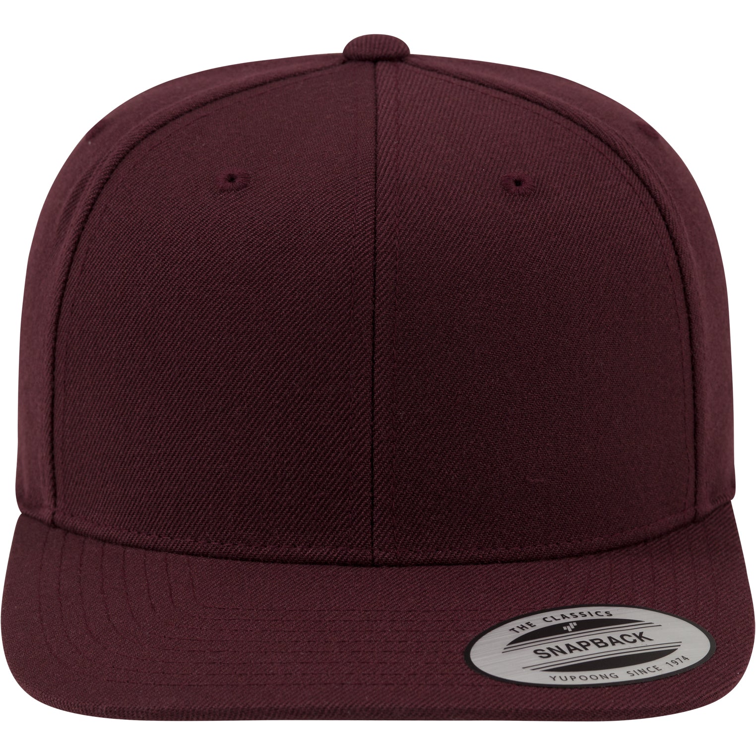 Classic Snapback - Maroon/Maroon - Headz Up 