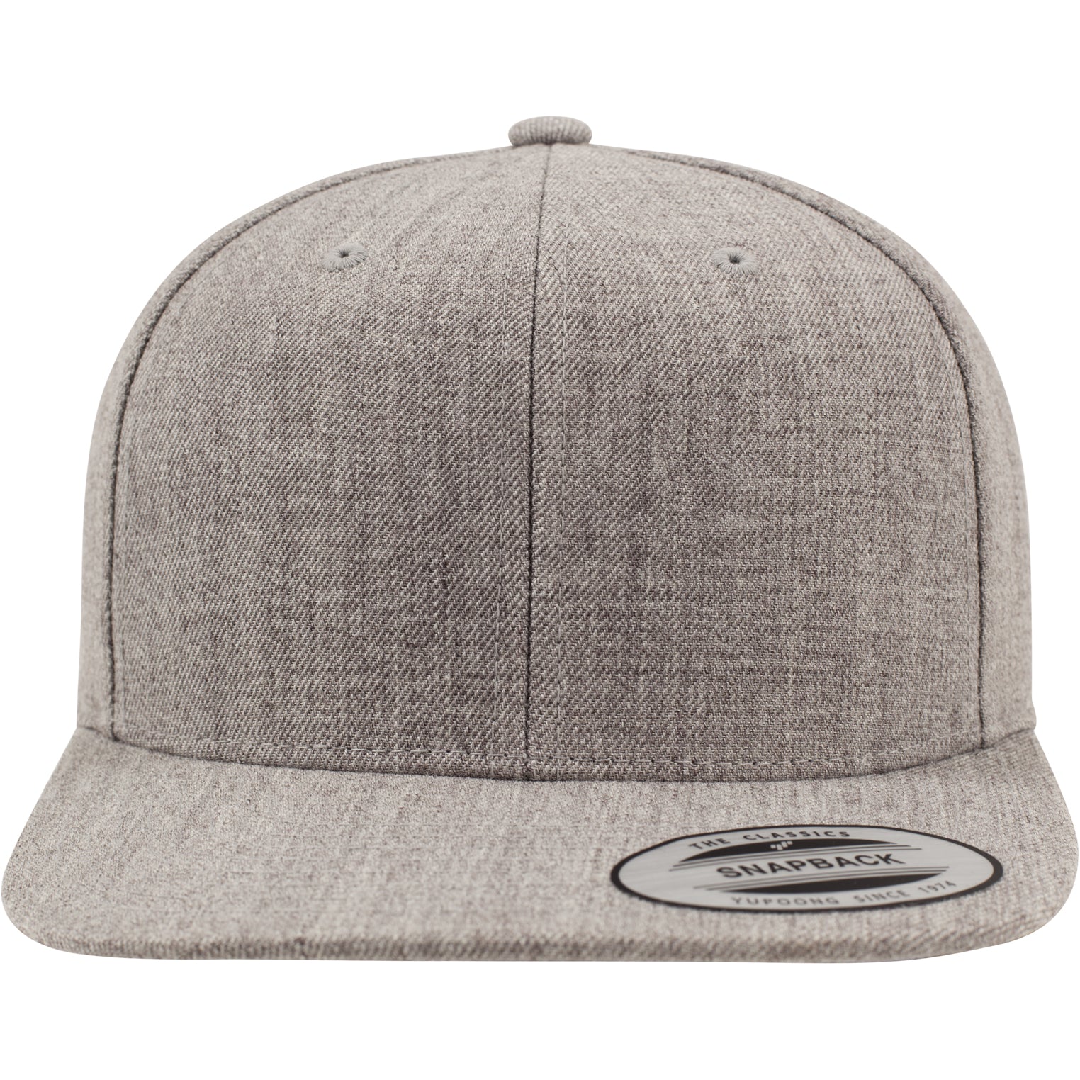 Classic Snapback - Heather Grey/Heather Grey - Headz Up 