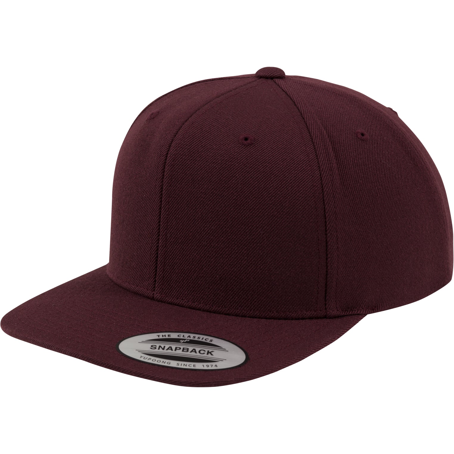 Classic Snapback - Maroon/Maroon - Headz Up 