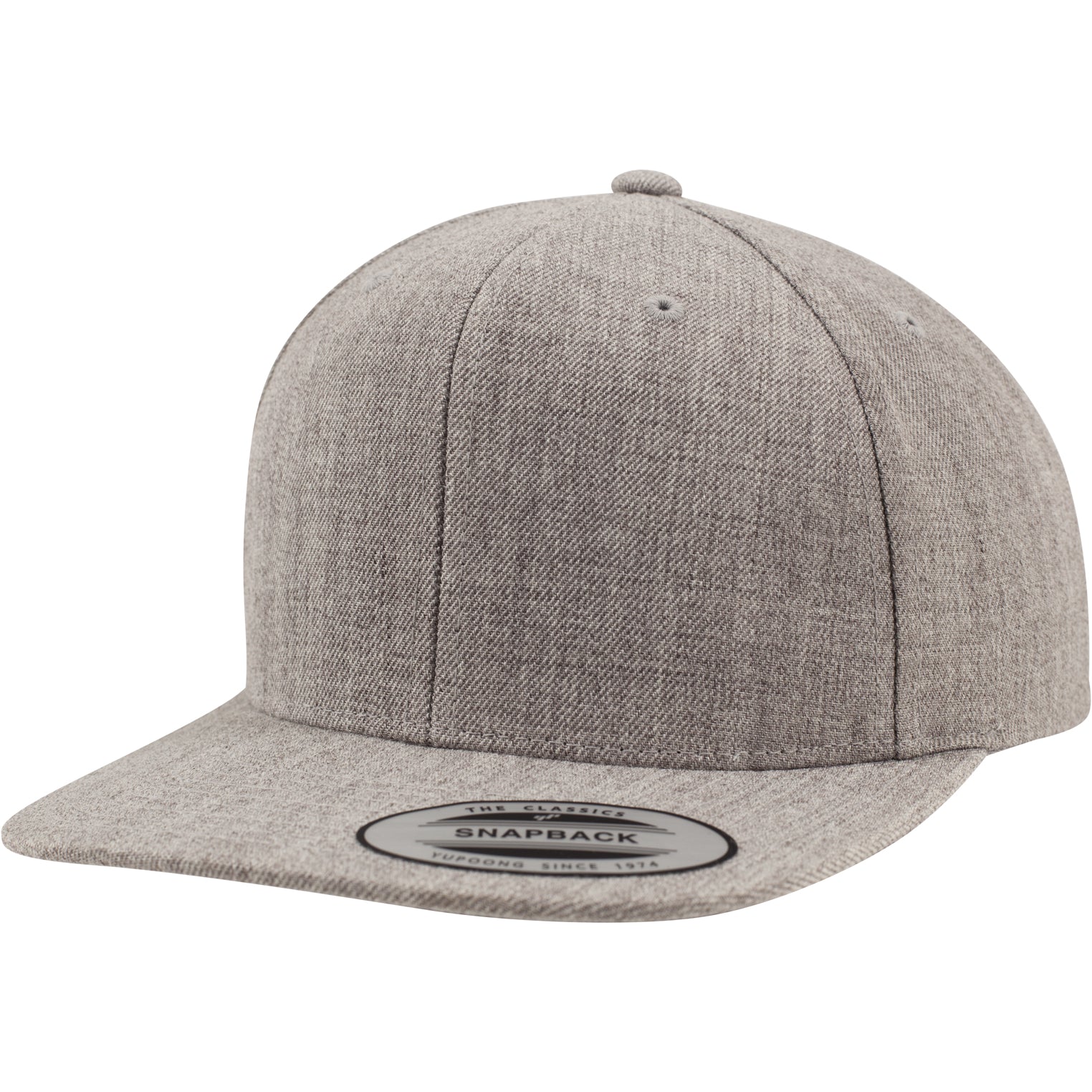 Classic Snapback - Heather Grey/Heather Grey - Headz Up 